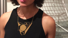#2 necklace gold