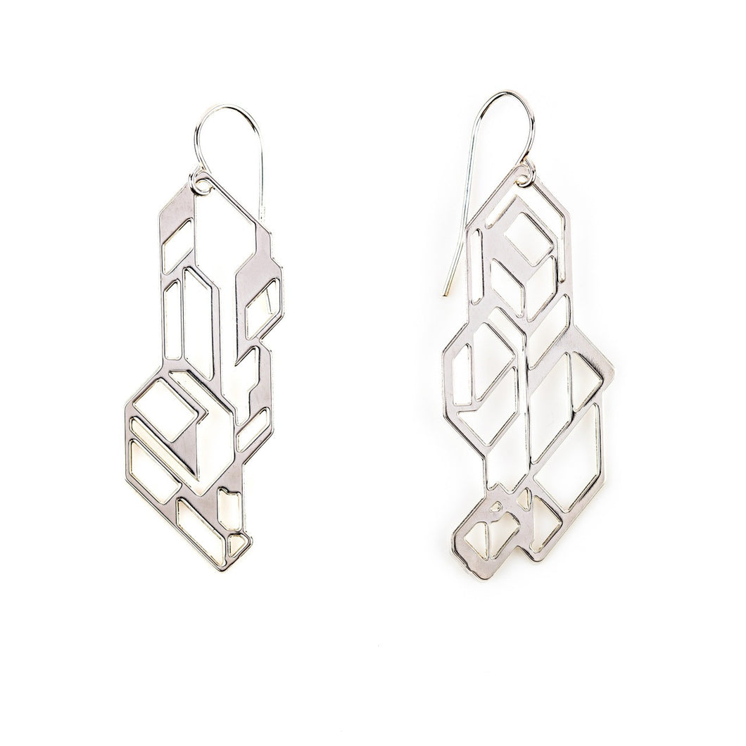 #15 earrings steel