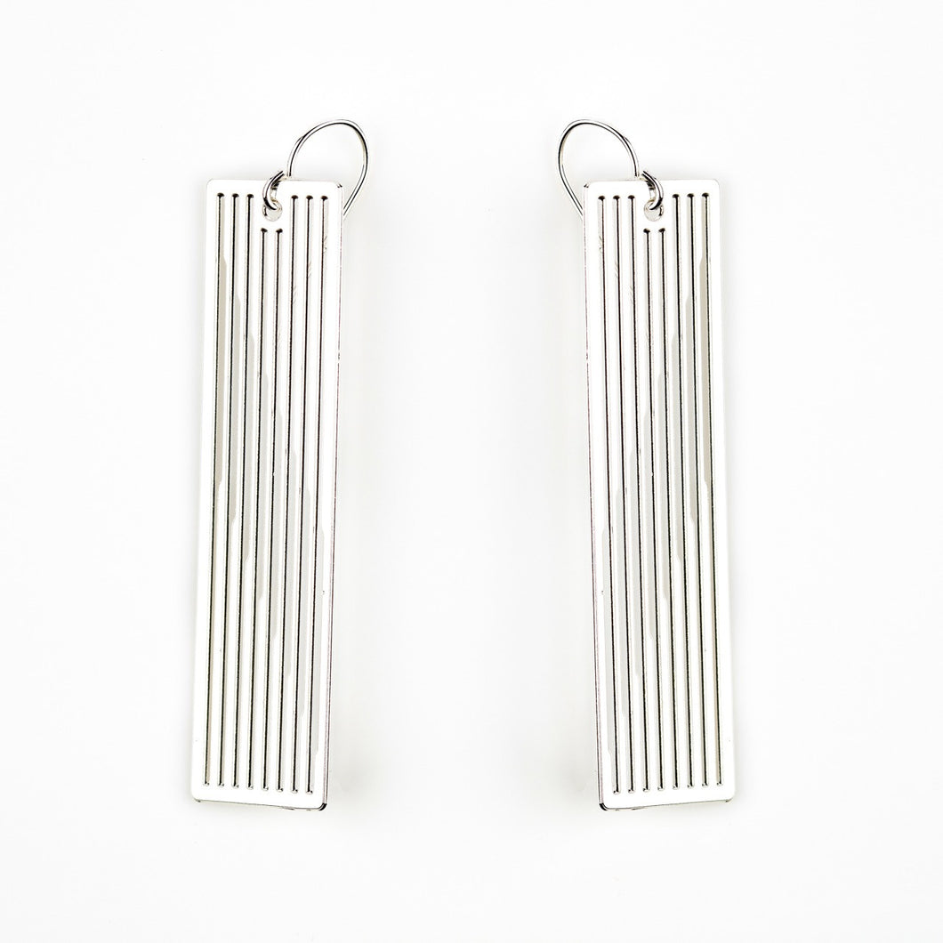 #18 earrings steel