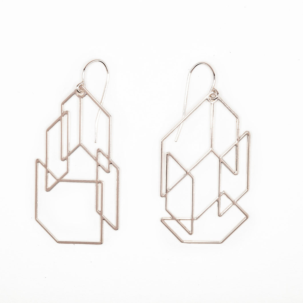 #1 earrings steel