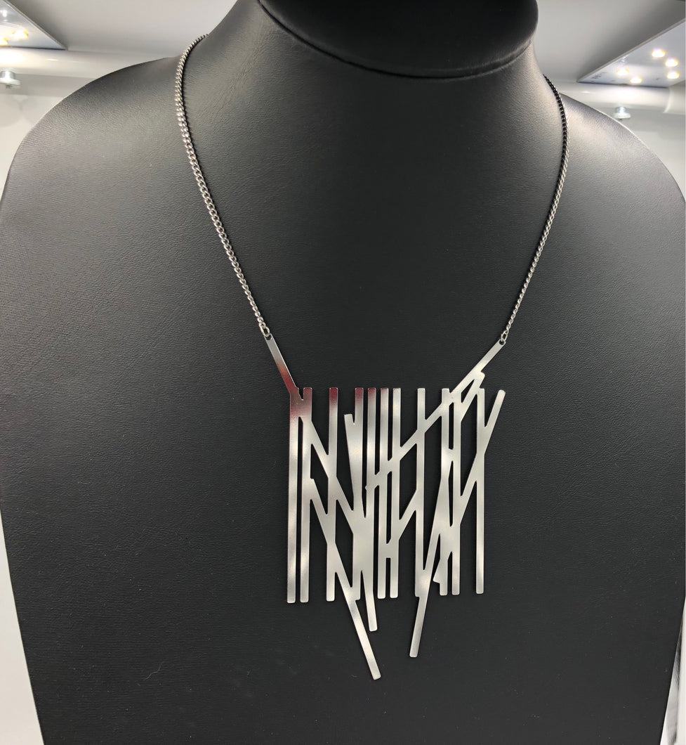 #7 necklace steel